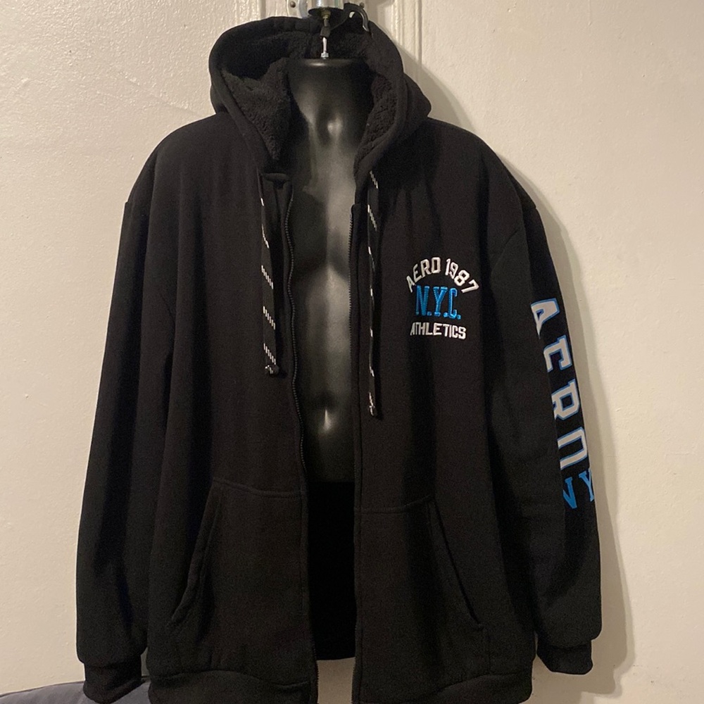 Aeropostale NYC Heritage Full-Zip Hoodie